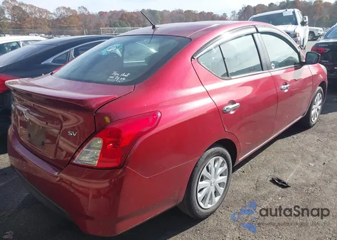 2019 Nissan Versa 1.6 Sv from USA, damaged, VIN 3N1CN7AP5KL858723